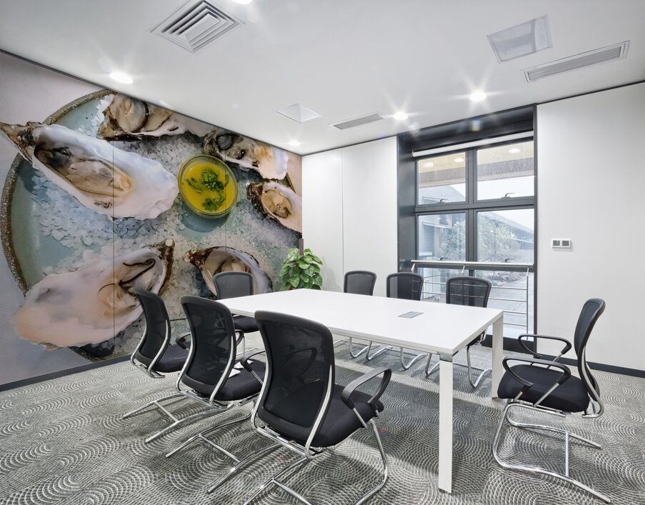 Silent Brine: The Oyster Sonata Wall Printing