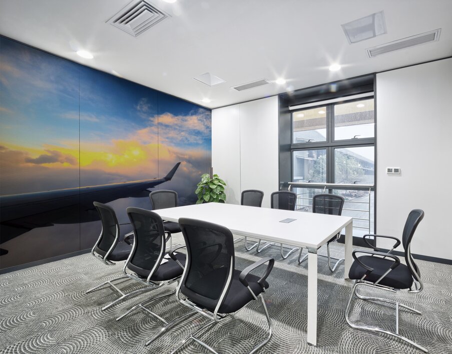 Wings of Dawn Wall Printing