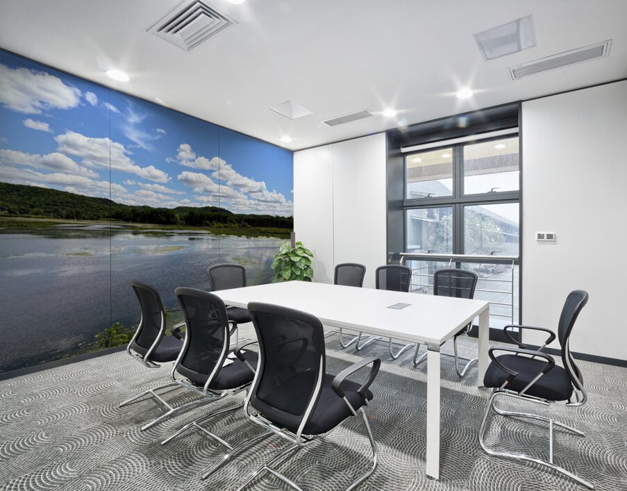 Sky Echoes Wall Printing