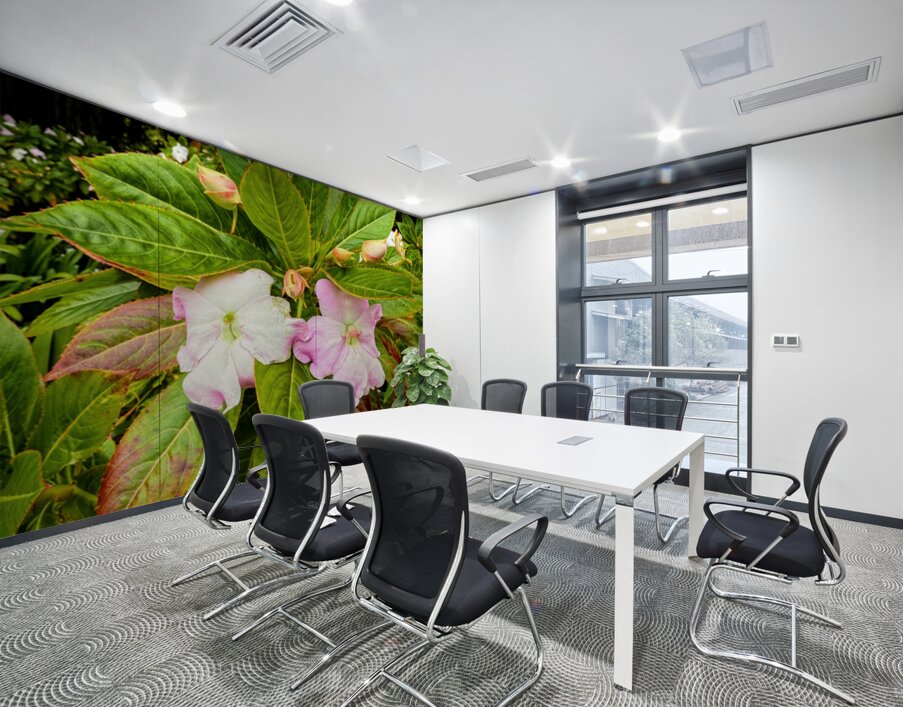 Floravox: The Soft-Spoken Twins Wall Printing