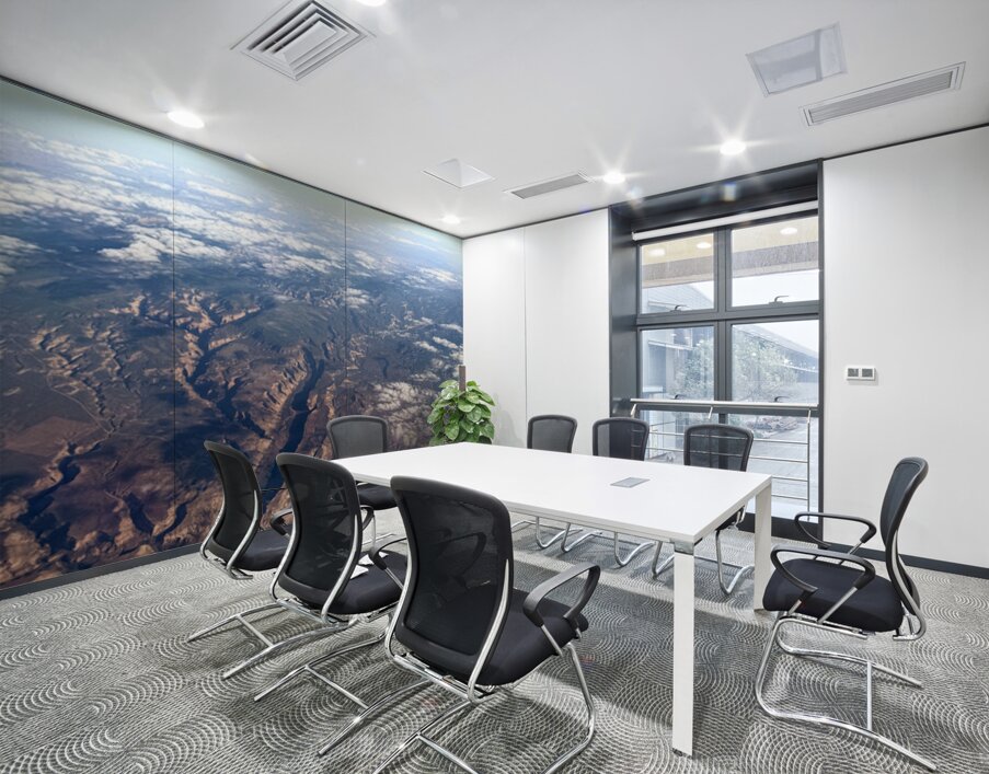 Earths EKG: The Veins of Utah Wall Printing