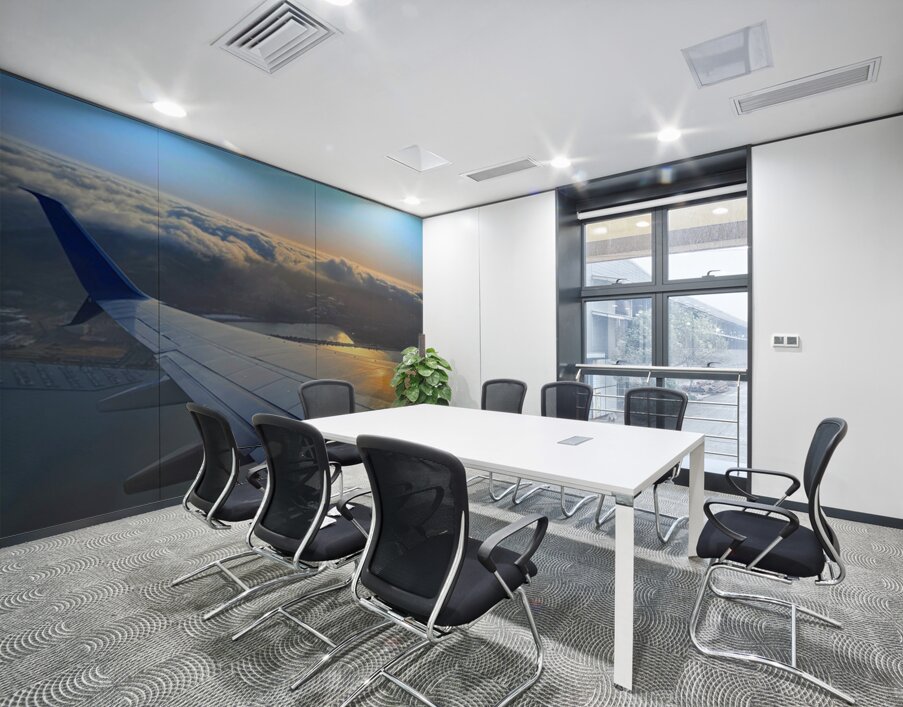 Wings over SF: Above the Quiet Kingdom Wall Printing