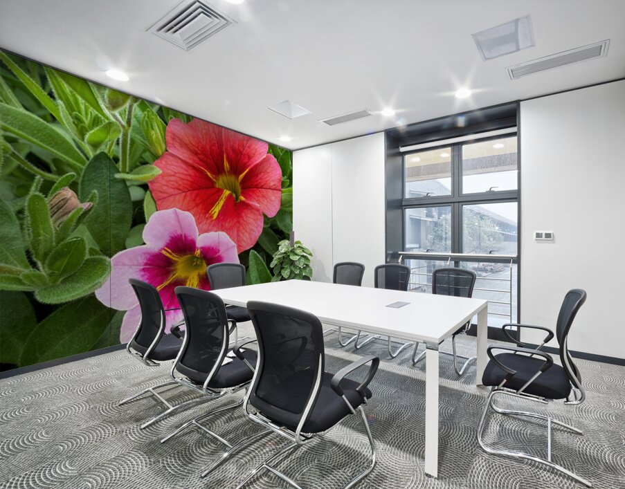 Duet in Full Color Wall Printing