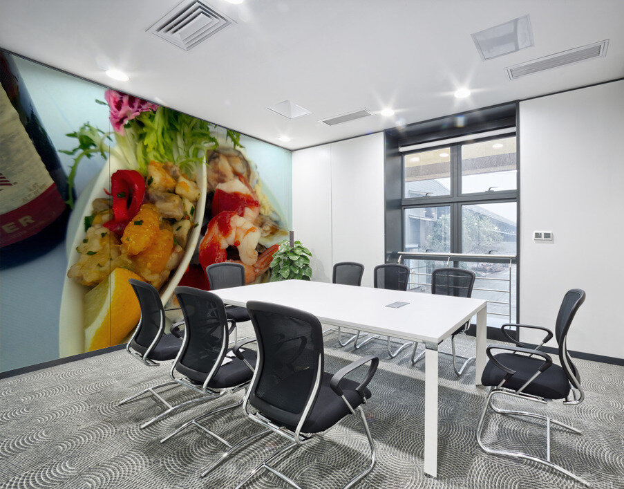 Seafood Untossed Salad Wall Printing