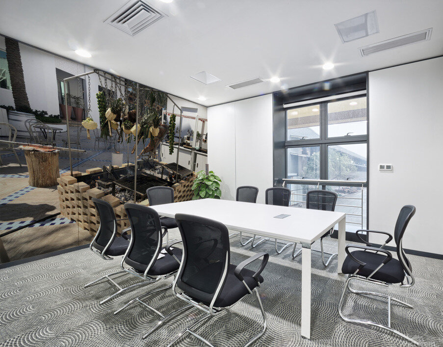 Outdoor Sunkist Grilling Dubai Style Wall Printing