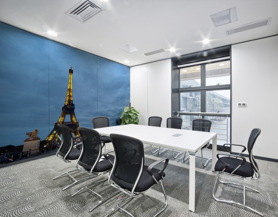 Eiffel Tower at Night 2B Wall Printing