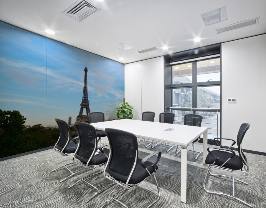 Eiffel Tower 2D Wall Printing