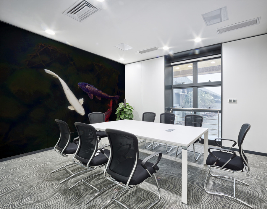 Some Very Coy Koi Wall Printing