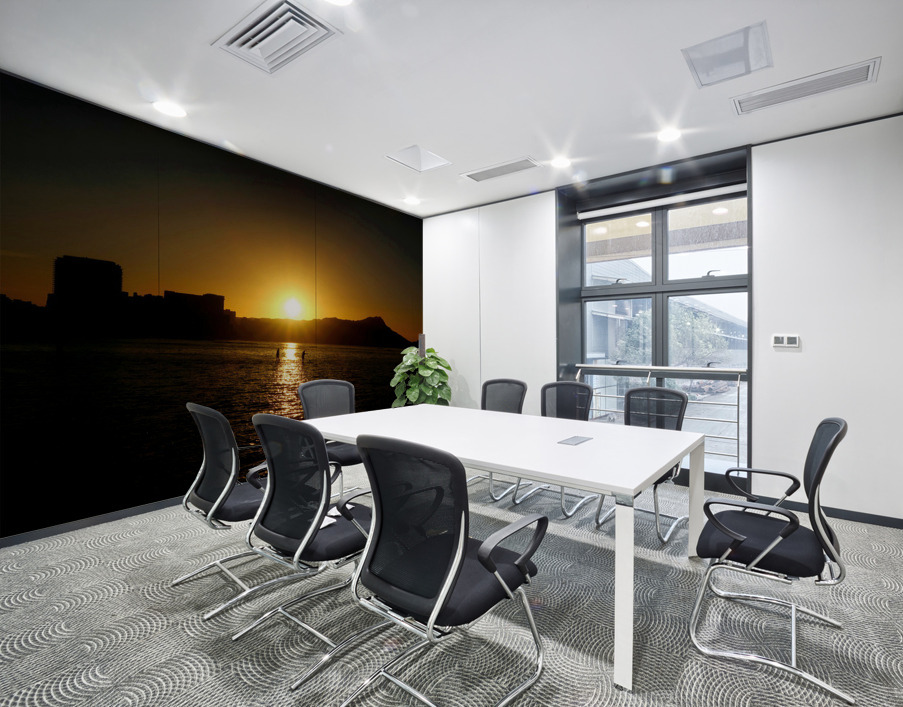 Paddle Board Sunrise Wall Printing