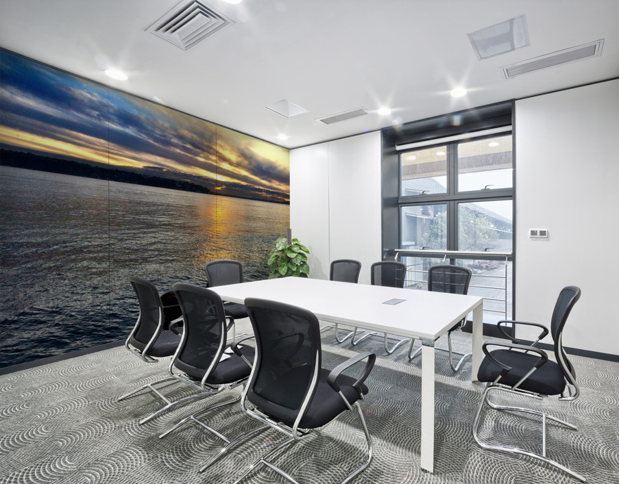 Relaxing Reflections at the Edgewater Wall Printing