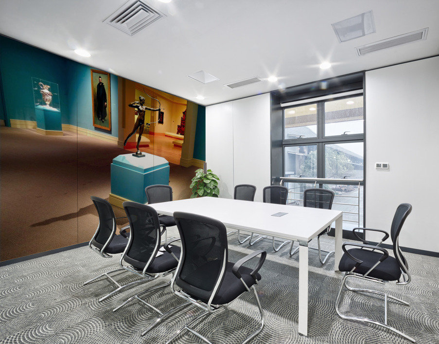 Museum Reflections 5 Wall Printing