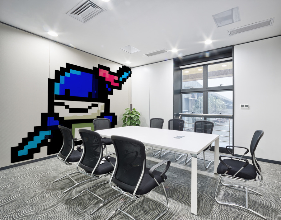 Baby Shark Ninja Shifu 2 Wall Printing