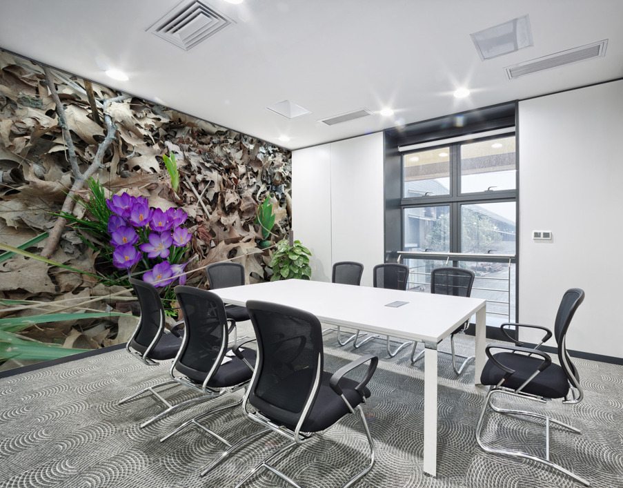 Spring Emerges Wall Printing