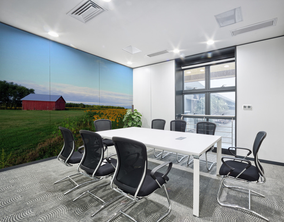 Golden Silence Wall Printing