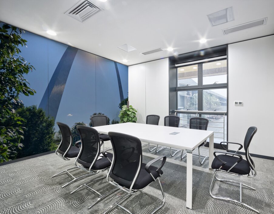 Luminary Curve Wall Printing