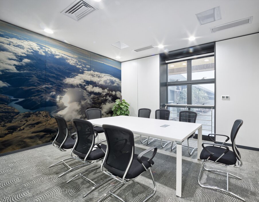 Cloud Reflections Above San Francisco Wall Printing