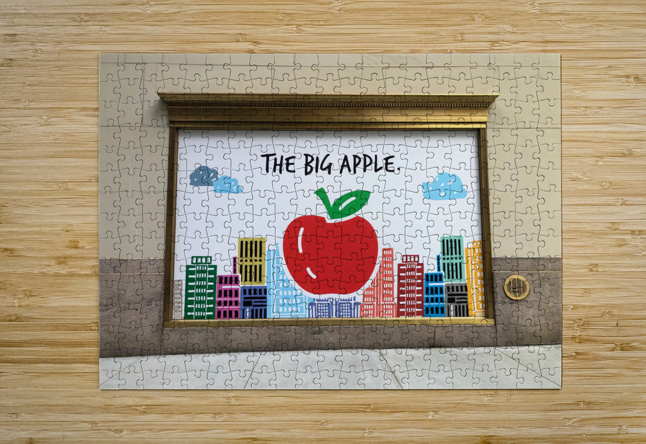 Street Scene: The Big Apple Click4Pix Puzzle printing