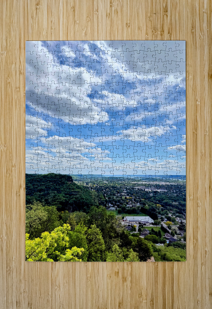 Sunlit Hometown Click4Pix Puzzle printing