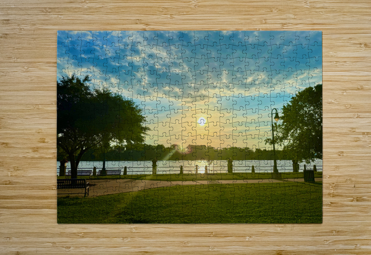 Sunset Reflections from the Quiet Side of the World Click4Pix Puzzle printing