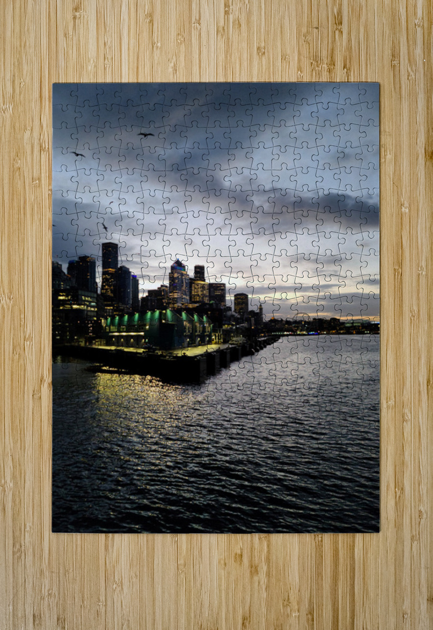 Moody Seattle Click4Pix Puzzle printing
