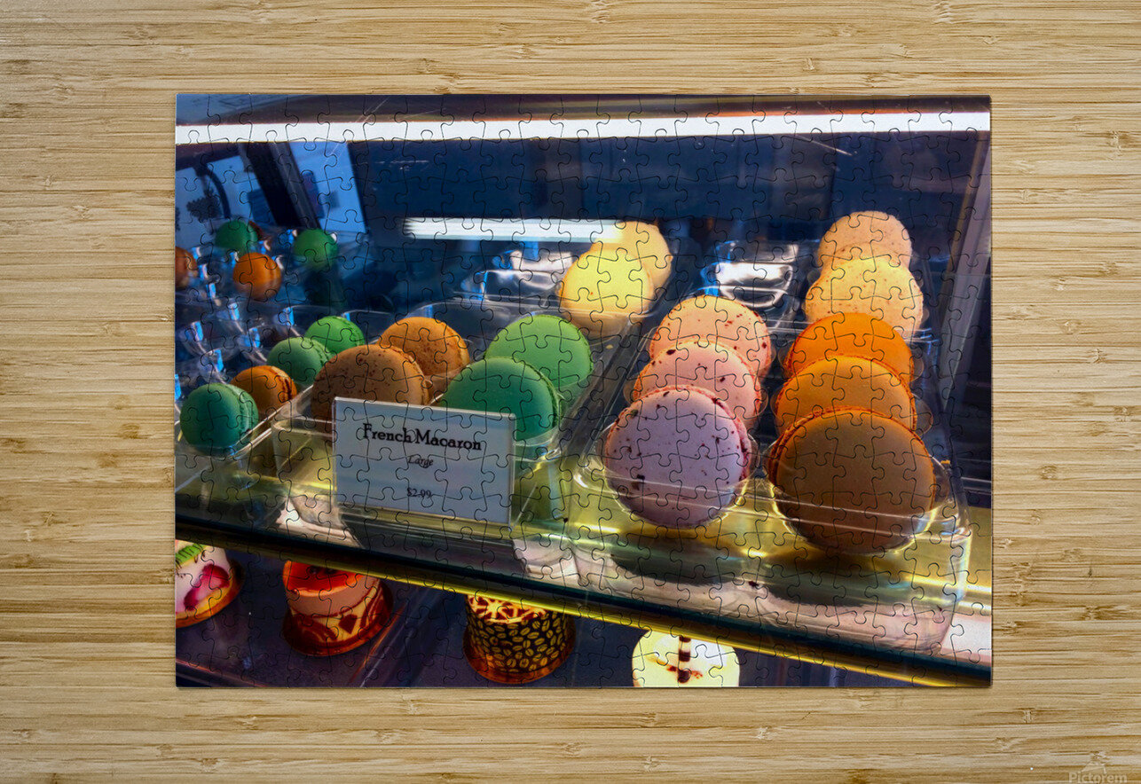French Macaron Click4Pix Puzzle printing