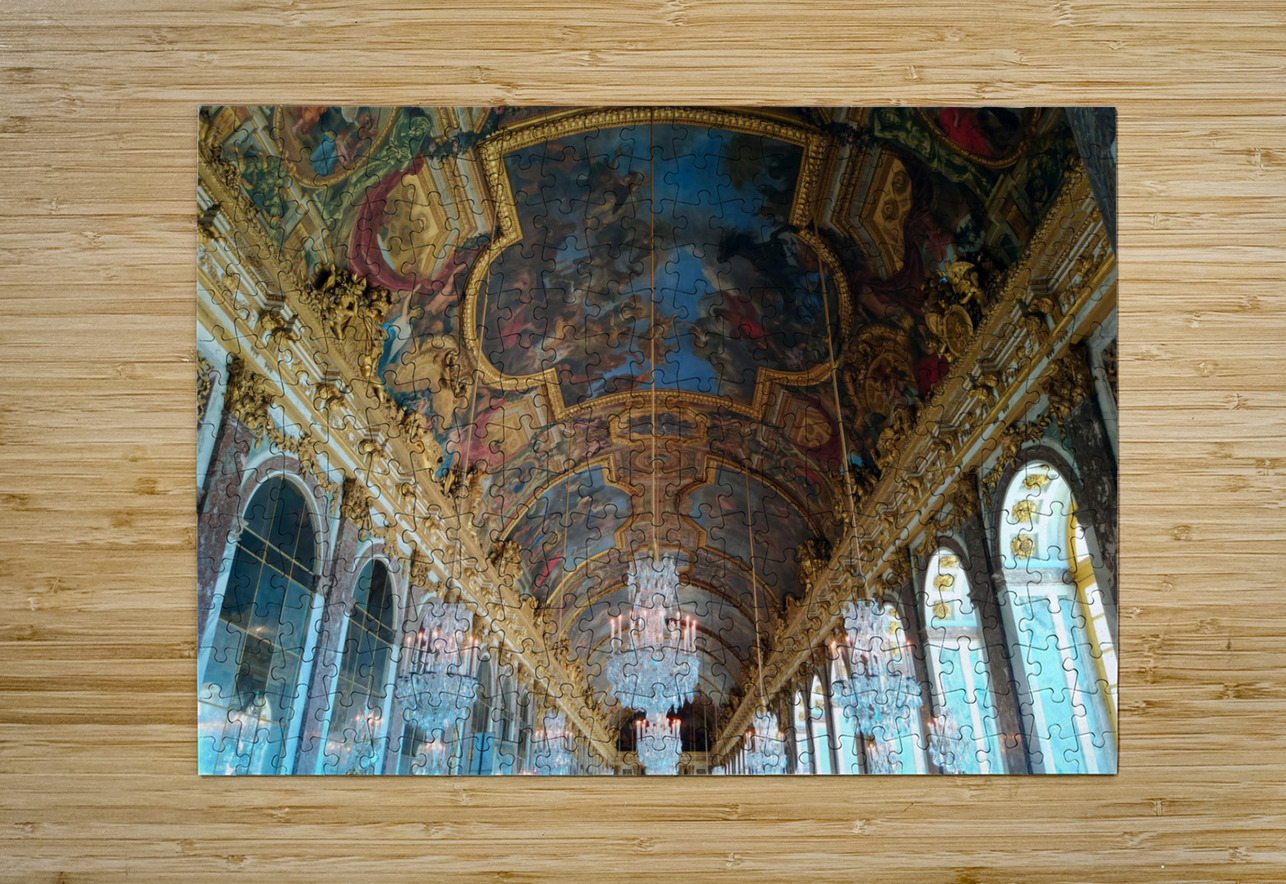Palace of Versailles -- Hall of Mirrors Click4Pix Puzzle printing