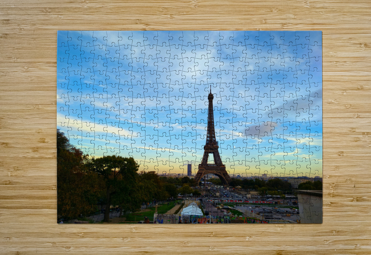 Eiffel Tower 2C Click4Pix Puzzle printing