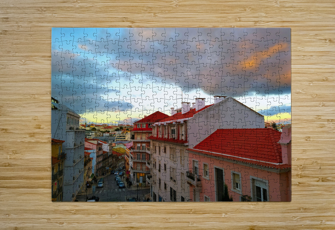 Lisbon Impressionism Click4Pix Puzzle printing