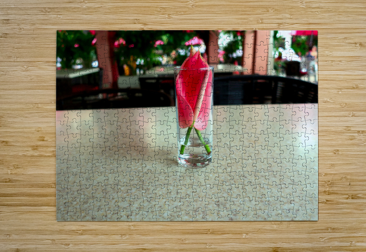 Glass Bloom 3 Click4Pix Puzzle printing