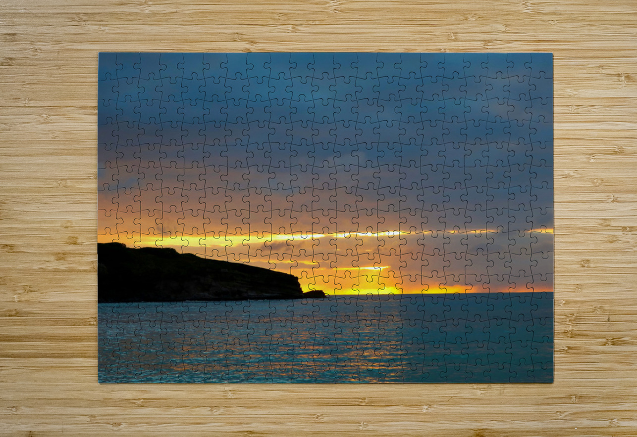 Hawaii Sunset 3 Click4Pix Puzzle printing