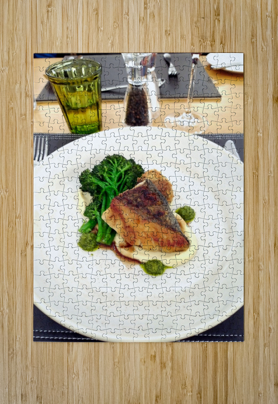 Pan Roasted Hake Click4Pix Puzzle printing