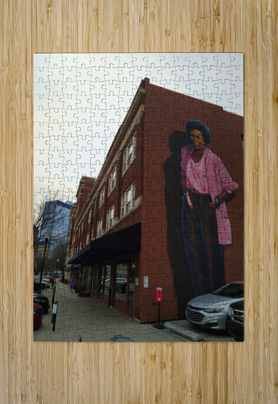 Painted Presence: Mari Evans Mural Click4Pix Puzzle printing