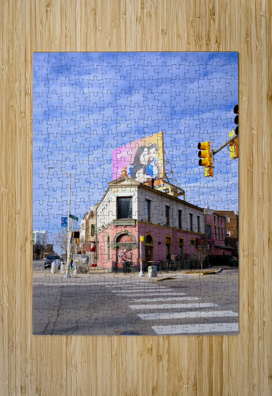 Flatiron Corner Glow Click4Pix Puzzle printing