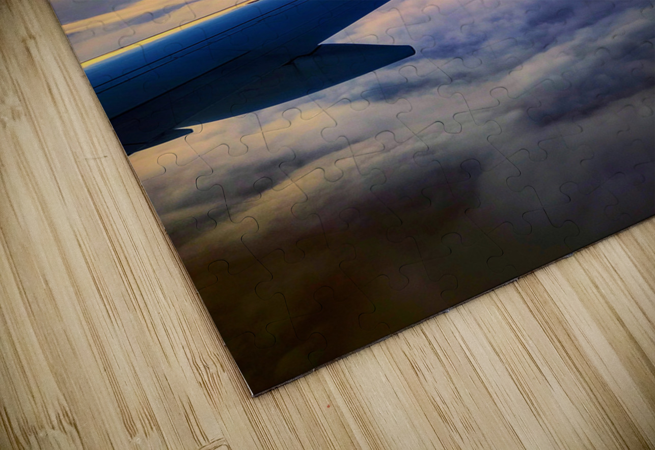 Above the Clouds: Flying into the Sunrise Click4Pix Puzzle