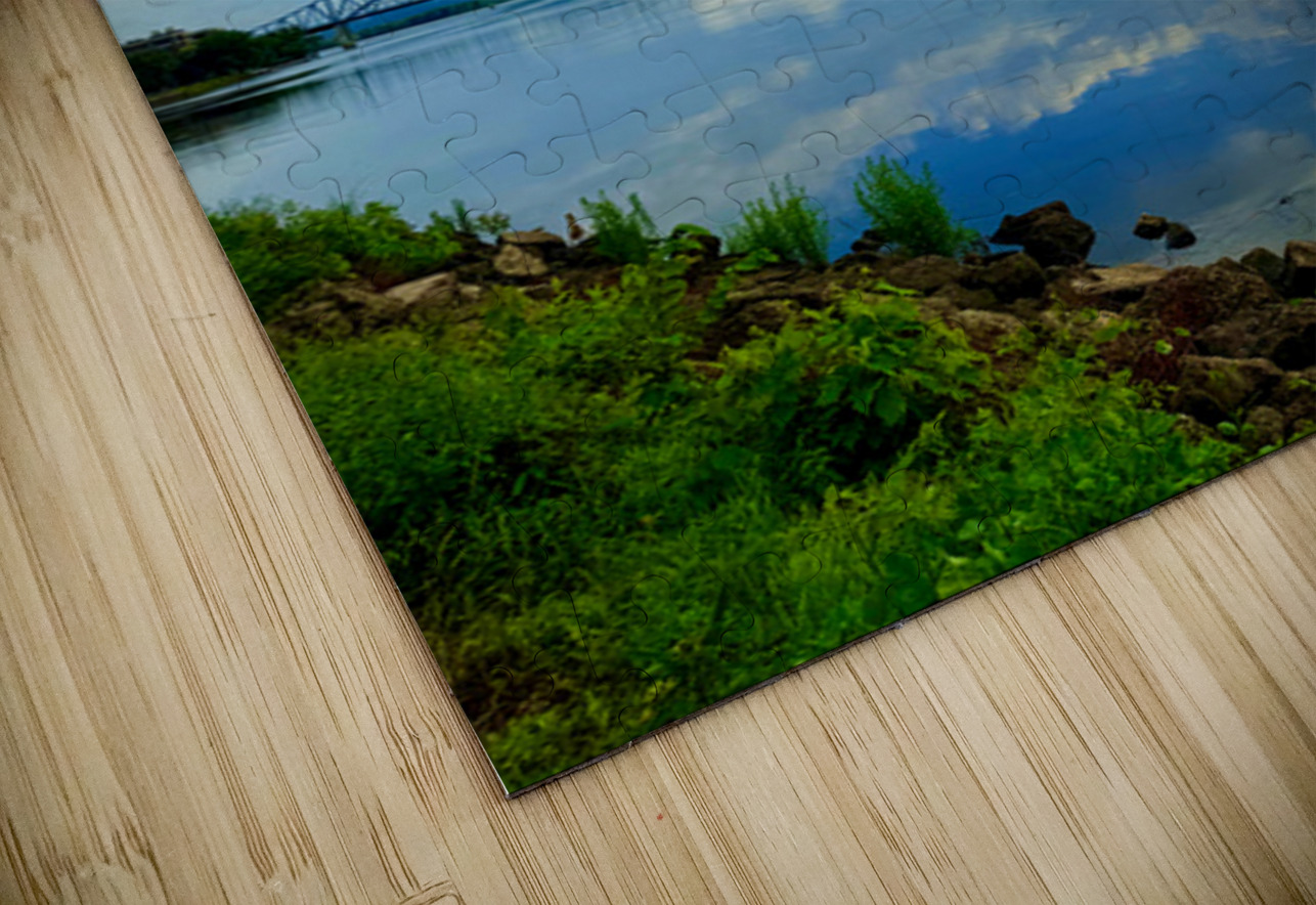 Blue Hush Over the Valley Click4Pix Puzzle