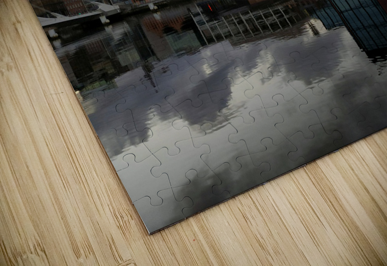 Calm Along River Quay 3 Click4Pix Puzzle