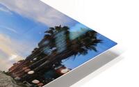 Panoramic San Diego Sunset on the Beach  HD Metal print
