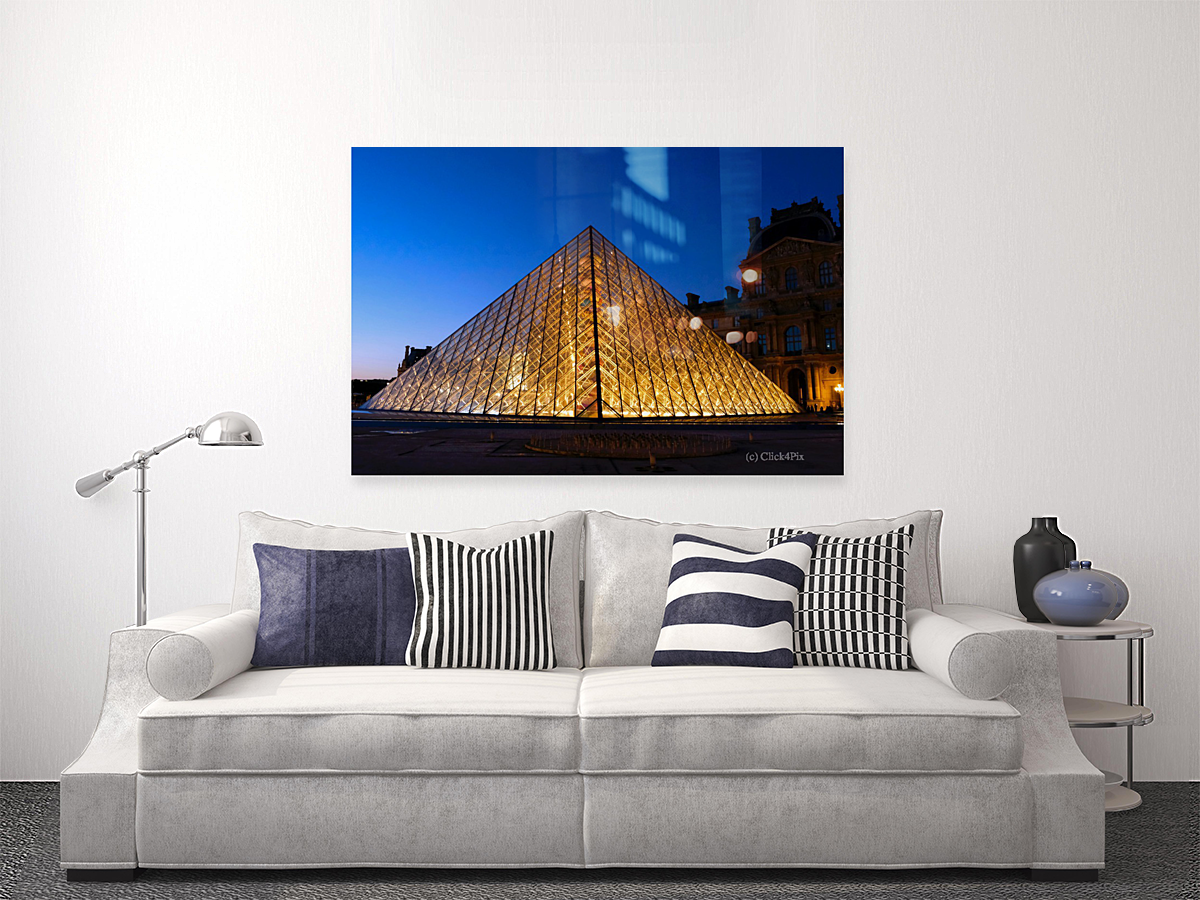 A Louvre Triangle Art