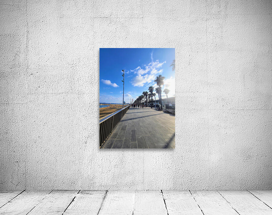 Barcelona Beach: Steps Toward Solace Wall Preview