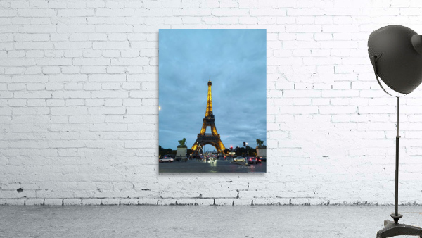 Eiffel Tower at Night 1 Wall Preview