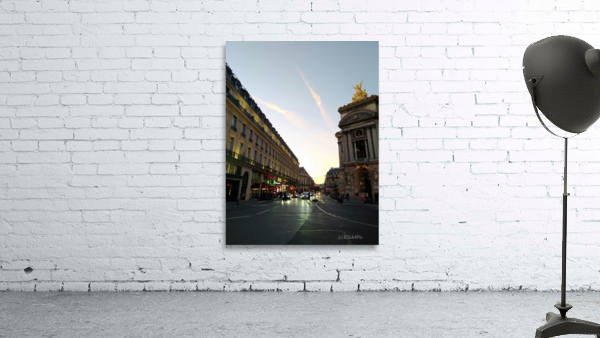 Streets of Paris -- The Palais Garnier Wall Preview