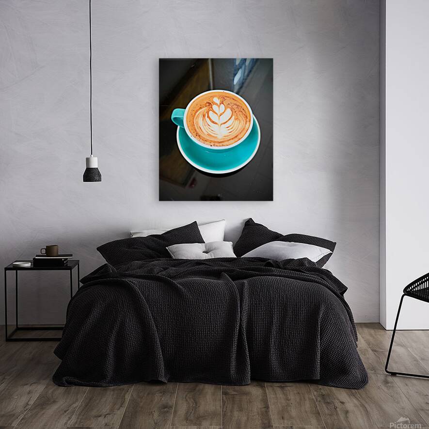 Latte Bloom April 2025 Coffee Meets Art 1B Reproduction