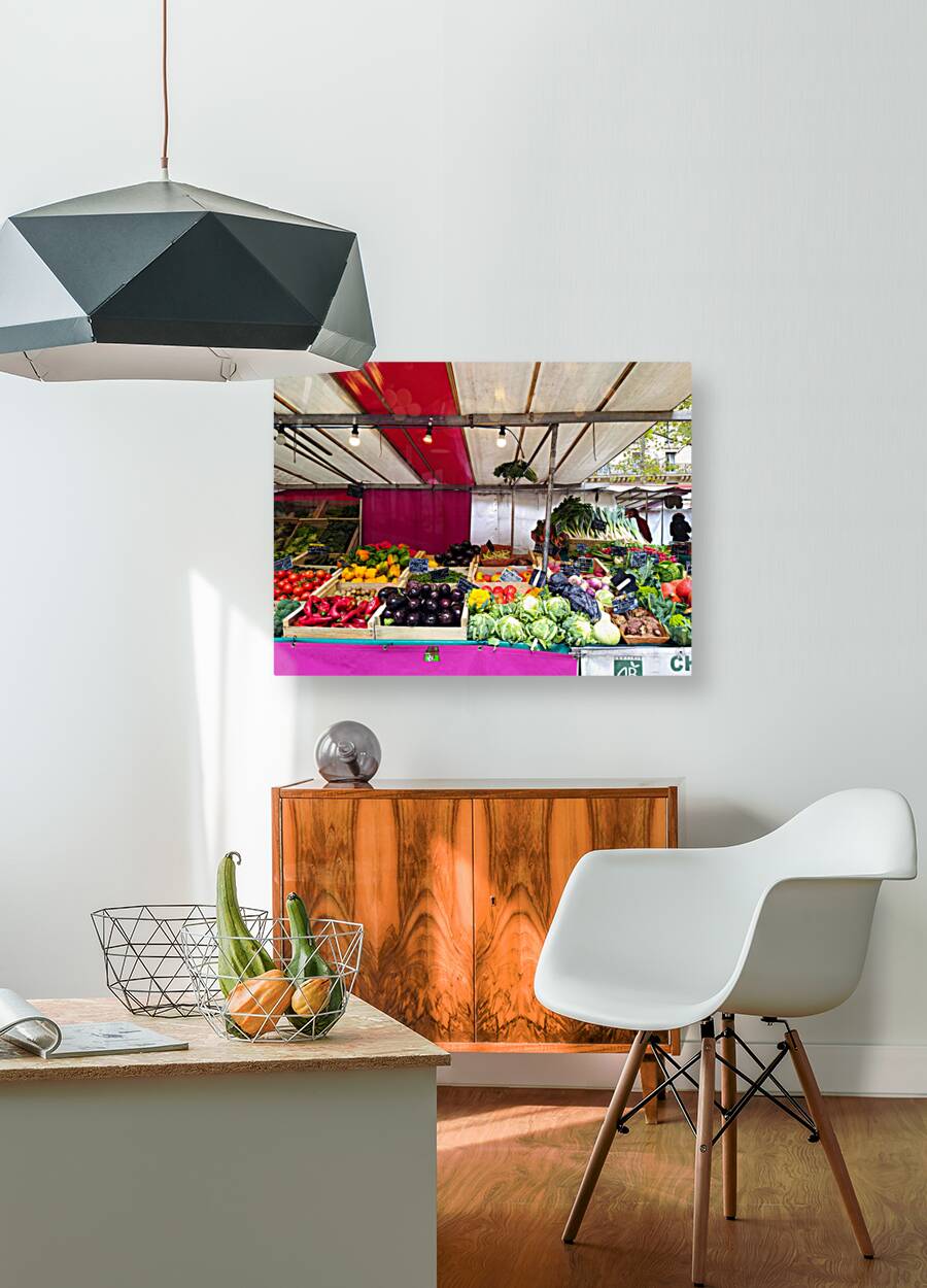 Farmers Market -- Vegetables Reproduction