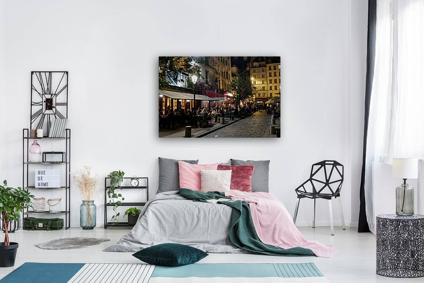 Streets of Paris -- Night Life 2 Reproduction