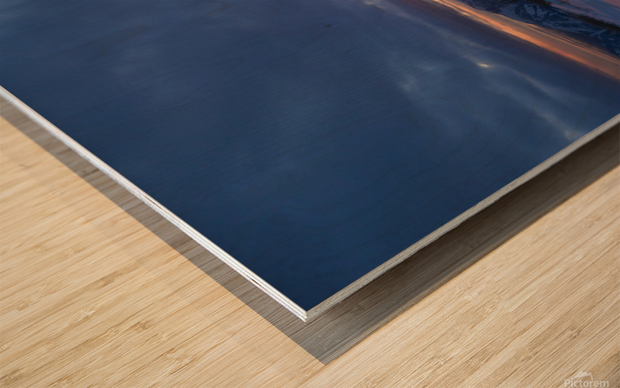 Heavenly Sunset from Eden 2 Wood print