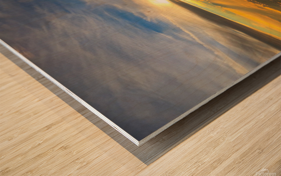 Nothing But Clouds 5 Wood print