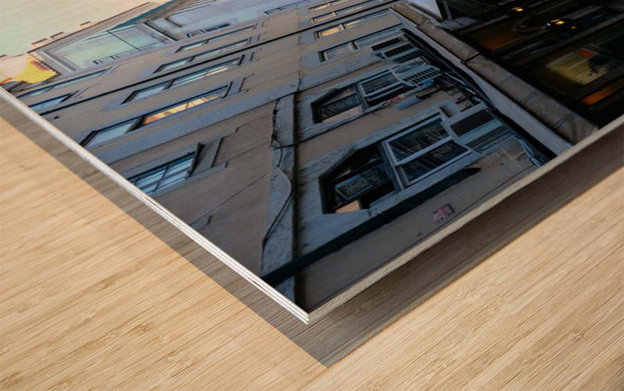 Streets of Lisbon 2 Wood print