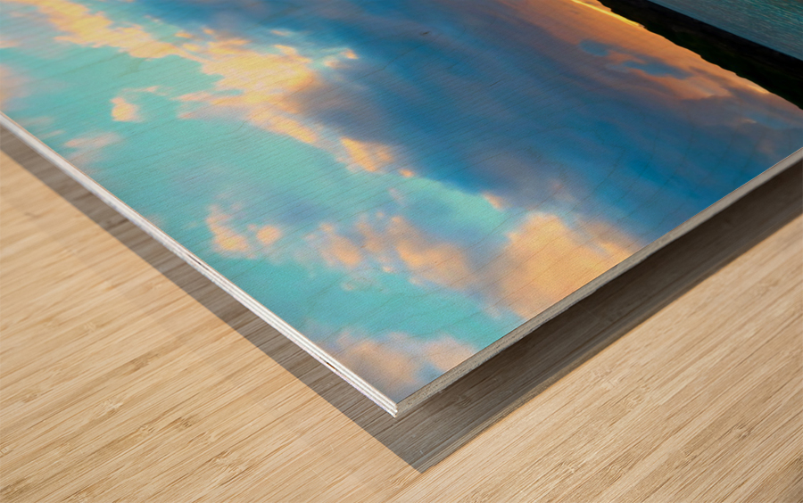 Hawaii Sunrise 2B Wood print