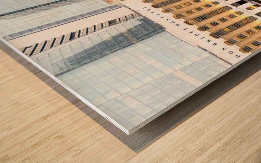 Uber on Water Wood print